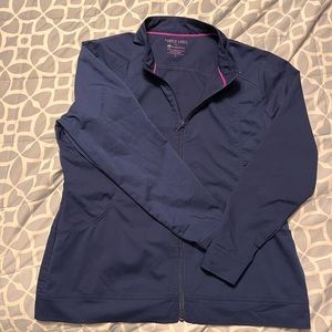Purple Label size L Navy scrub Jacket